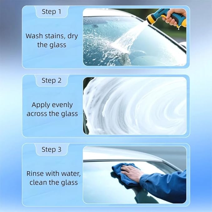 Automotive OilFilm Cleaning Brush